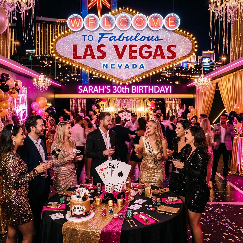 Vegas gimtadienio vakarėlis
